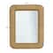 Brown Iron Bohemian Wall Mirror, 40" x 32" x 3"